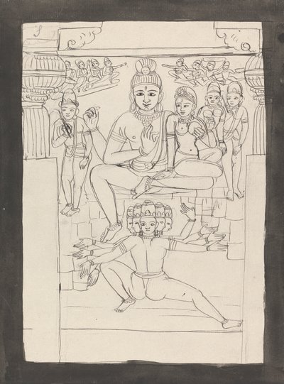 马哈德夫牧场和圆的故事的另一种表现 作者 Gangaram Chintaman Tambat
