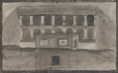埃洛拉神庙入口 作者 Gangaram Chintaman Tambat
