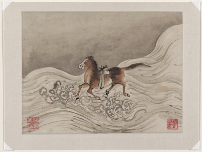 手指画，来自十本专辑 作者 高其培
