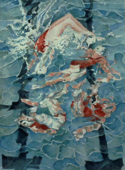 花样游泳，1989 作者 加雷斯·劳埃德·鲍尔