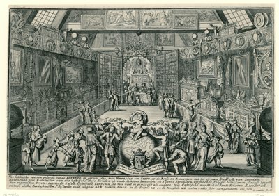 1695年在安特卫普的Henricus van Soest彩票 作者 加斯帕·布塔兹（Gaspar Bouttats）