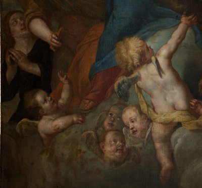 教区教堂（Sint-Walburgakerk）。画作。加斯帕尔-德-克雷尔。1652 作者 加斯帕·德·克雷耶