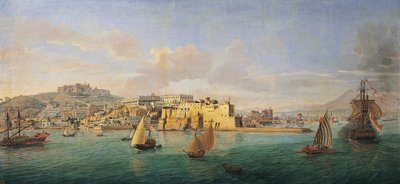 从海上看那不勒斯 作者 Gaspar van Wittel