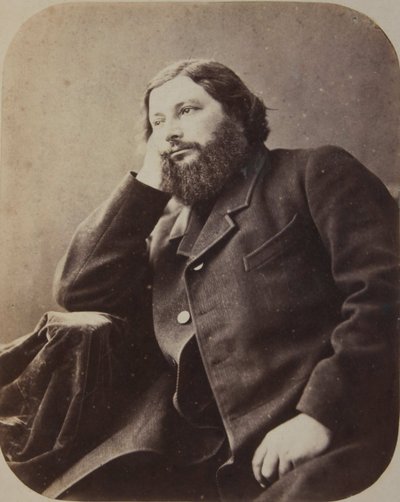 古斯塔夫·库尔贝（Gustave Courbet），约1866年。 作者 纳达尔