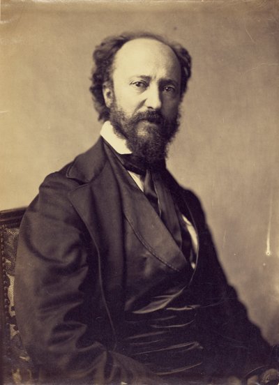查尔斯-多比尼的肖像 1817-1878年，1861-1869年。 作者 加斯帕德·费利克斯·纳达尔