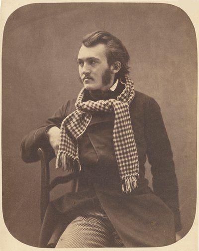 古斯塔夫-多雷的画像，1856-1858。 作者 加斯帕德·费利克斯·纳达尔