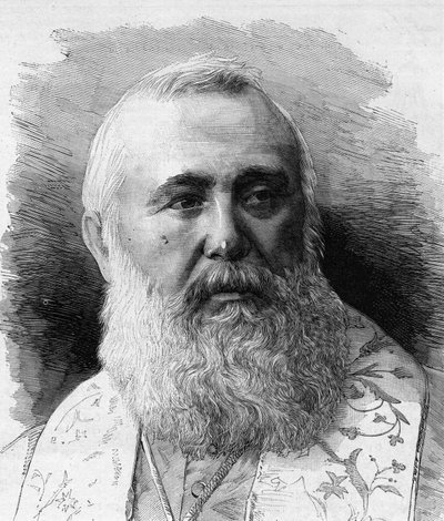 夏尔-拉维热（1825-1892）的肖像，阿尔及尔的主教，非洲的红衣主教。M.G. Vuillier在1882年8月5日《世界画报》第1323期上的版画。 作者 加斯顿·沃利耶（Gaston Vuillier）