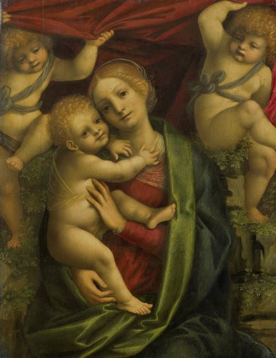 麦当娜和孩子 作者 Gaudenzio Ferrari (workshop of)