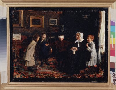 科林·梅拉德. 加夫里尔·费奥多罗维奇·雷巴科夫（Gavriil Fyodorovich Rybakov，1859-？）的绘画，布面油画，约 1880 年。19 世纪俄罗斯艺术。 俄罗斯国家博物馆，圣彼得堡。 作者 Gavriil Fyodorovich Rybakov
