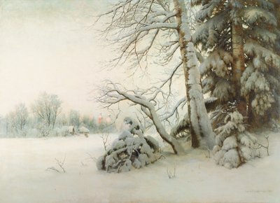 1901年的一个冬天的早晨 作者 加夫里尔·帕夫洛维奇·康德拉琴科