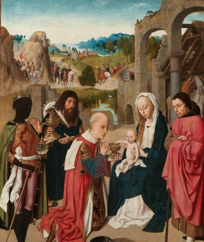 玛吉的崇拜 作者 Geertgen Tot Sint Jans