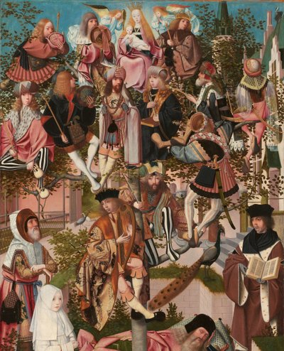 耶西之树 作者 Jan Jansz Mostaert（拒绝归因）