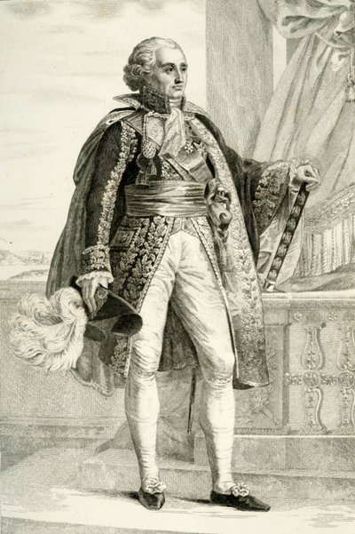 古德·艾德里安·让诺·德·蒙西（Good Adrien Jeannot de Moncey），1804年，1839年。 作者 吉尔