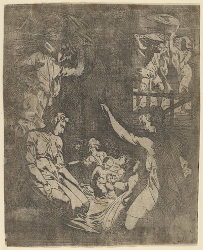 耶稣诞生》，1530-73年。 作者 杰弗里·杜穆捷