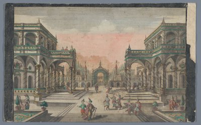 君士坦丁堡柏树园大道景观
君士坦丁堡柏树园大道景观 作者 Georg Balthasar Probst (可能)