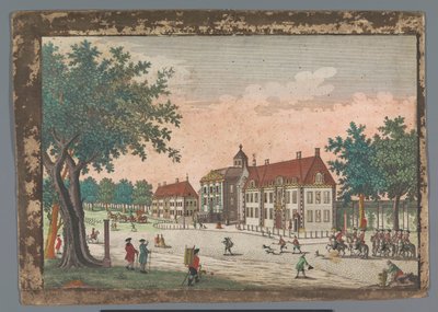 海牙博什宫（Huis ten Bosch Palace）景观
橙色大厅的景色（物体上的标题）
海牙（系列标题） 作者 艾萨克·范哈斯特