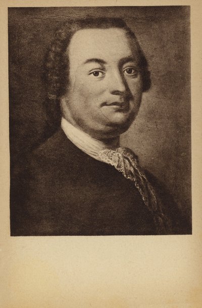 德国古典时代作曲家约翰·克里斯蒂安·巴赫（1735-1782） 作者 乔治·大卫·马修（Georg David Matthieu）
