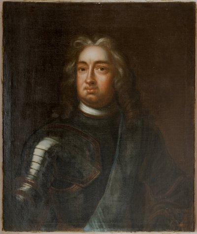 Charles I de Hesse Cassel - 查理一世 (1654-1730) 的肖像，黑森-卡塞尔伯爵领地，施罗德，乔治·恩格尔哈德 (1684-1750)。 布面油画。 尺寸：83x69 厘米。 斯德哥尔摩国家博物馆 作者 乔治·恩格哈特·施罗德