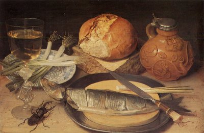 德国：鹿甲虫静物画 鹿甲虫静物画 作者 乔治·弗莱格