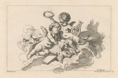 诗歌
La Poesie（物上标题）
Livre des Arts（系列名称） 作者 约翰·格奥尔格·赫特尔（一）