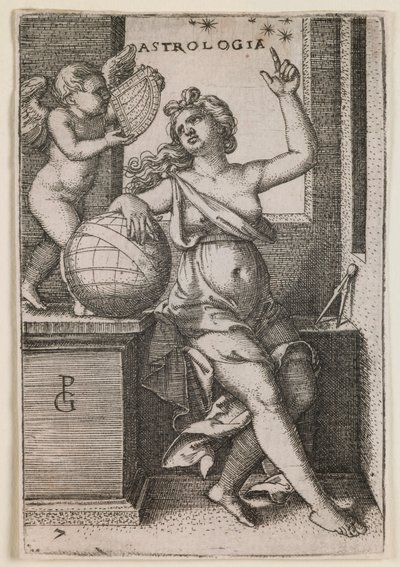 占星术》，选自 "文科 "系列 作者 Georg Pencz