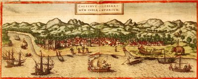 卡利卡特 作者 格奥尔格和霍根伯格·弗朗茨 (1535-90) 布劳恩