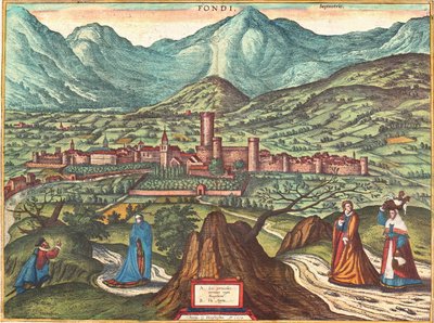 意大利丰迪 作者 格奥尔格和霍根伯格·弗朗茨 (1535-90) 布劳恩