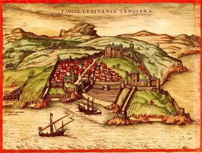 摩洛哥丹吉尔 作者 格奥尔格和霍根伯格·弗朗茨 (1535-90) 布劳恩