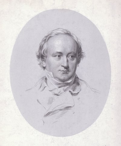 Christian Karl Josias von Bunsen，德国外交官和学者（雕刻） 作者 乔治（后）里士满