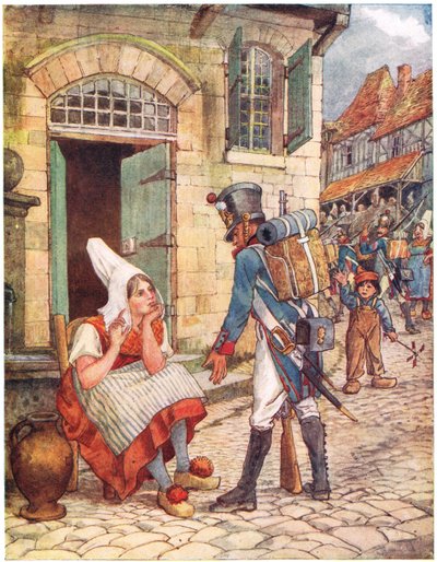 珍妮特和让诺，1910年“A Picture Song Book”中的插图 作者 乔治，卡莱尔·霍华德（Carlisle Howard）第9伯爵