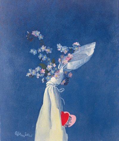 Forget-Me-Knot，（摘自1968年2月14日的Punch杂志封面） 作者 乔治·亚当森