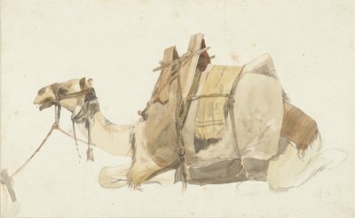 坐骑骆驼 作者 George Antoine Prosper Marilhat