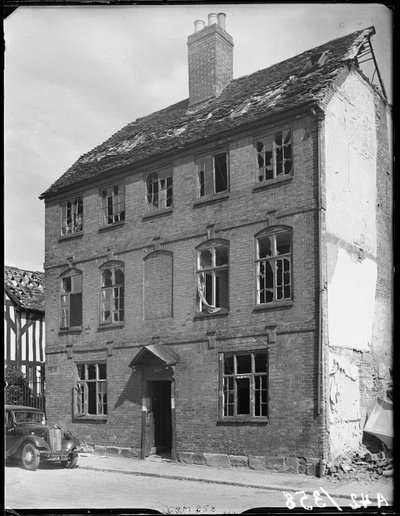 27-28 Greyfriars Lane, Coventry, Coventry, Coventry, 1941. 作者 乔治·伯纳德·梅森