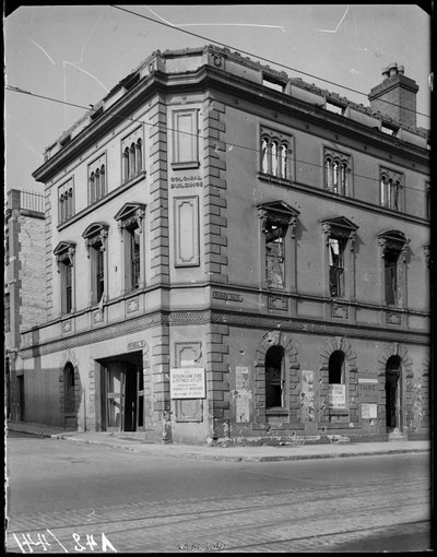 殖民地建筑，7 Horsefair, Ladywood, Birmingham, 1941年。 作者 乔治·伯纳德·梅森
