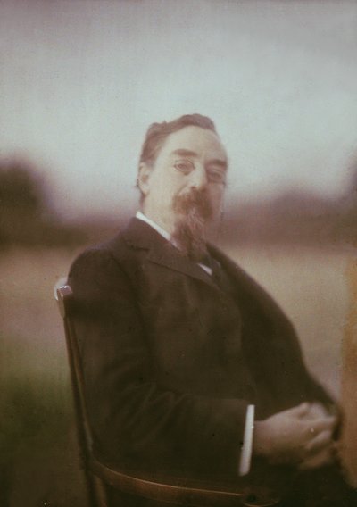 西德尼-詹姆斯-韦伯（1859-1947 年）帕斯菲尔德第一男爵肖像，约 1910 年（自动彩色）（另见 2893） 作者 萧伯纳