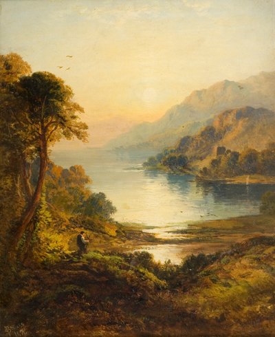Bute的Kyles，Argyll，1876年 作者 乔治·布莱克棍棒