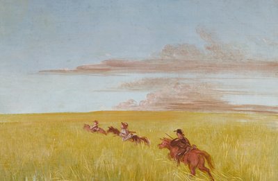 博格德、巴蒂斯特和我，在密苏里州底层的旅行，1837-1839。 作者 乔治·卡特琳