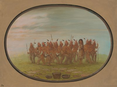 舞蹈《贝尔达什》--绍基，18611869年。 作者 乔治·卡特琳