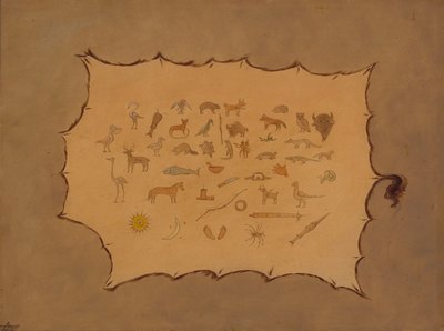 奥吉布韦长袍的传真，18611869。 作者 乔治·卡特琳