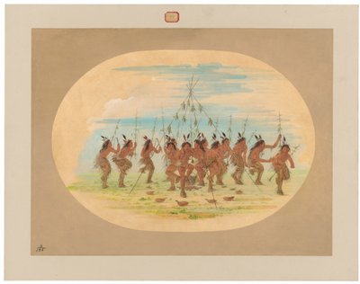 绿玉米舞--Minatarrees 作者 乔治·卡特琳