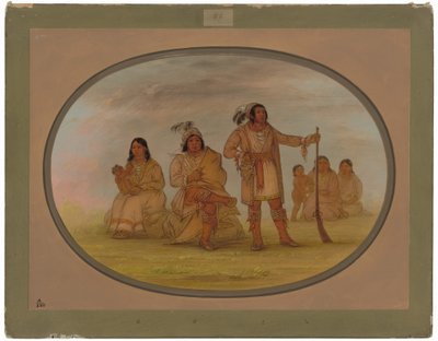 奥西奥拉和四塞米诺尔印第安人 作者 George Catlin