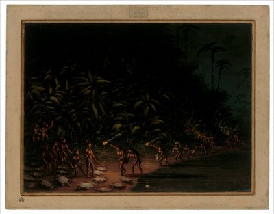 海龟狩猎，18541869。 作者 乔治·卡特琳