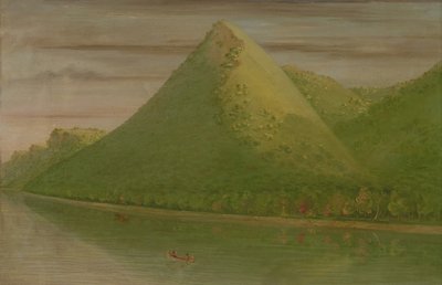 派克帐篷的景象，18611869年。 作者 乔治·卡特琳