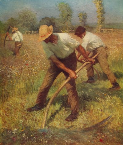 割草机，c1891，c1915 作者 乔治·克劳森