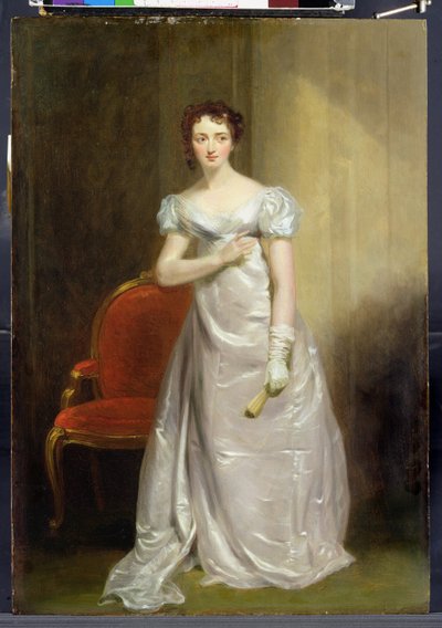 Harriet Smithson（1800-54）饰演Dorillon小姐，1822年 作者 乔治·克林特
