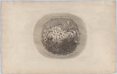 全世界都要去看1851年的大展览会，1851年。 作者 乔治·克鲁克申克