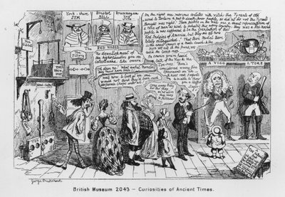 British Museum 2043, Curiosities of Ancient Times (engraving) 作者 乔治·克鲁克申克