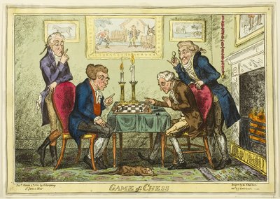 国际象棋游戏 作者 乔治·克鲁克申克