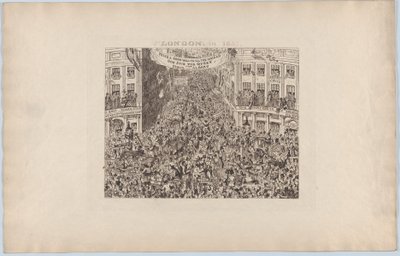 伦敦，1851年，1851年，1851年。 作者 乔治·克鲁克申克
