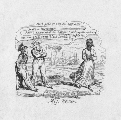 1829年的小姐号 作者 乔治·克鲁克申克